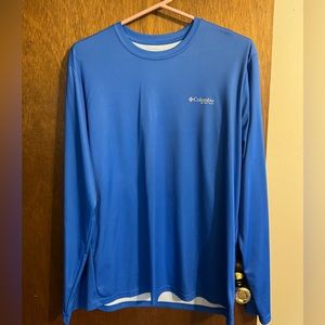 Columbia men’s long sleeve fishing shirt size medium